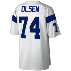 Merlin Olsen Los Angeles Rams Legacy Replica Jersey White