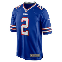 NFL Tyler Bass Buffalo Bills Game Player Jersey - Royal