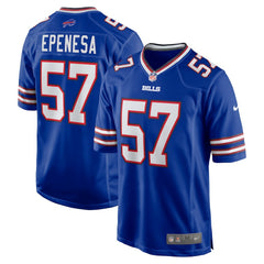 NFL A.J. Epenesa Buffalo Bills Game Player Jersey - Royal