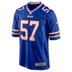 NFL A.J. Epenesa Buffalo Bills Game Player Jersey - Royal