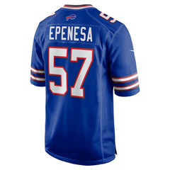NFL A.J. Epenesa Buffalo Bills Game Player Jersey - Royal