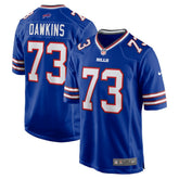 NFL Dion Dawkins Buffalo Bills Game Player Jersey - Royal