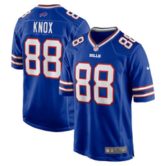 Dawson Knox Buffalo Bills Game Player Jersey Royal
