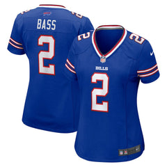 NFL Tyler Bass Buffalo Bills Women's Game Jersey - Royal