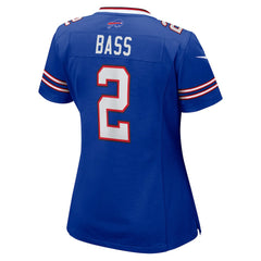 NFL Tyler Bass Buffalo Bills Women's Game Jersey - Royal