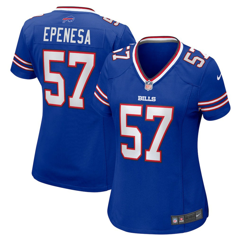 NFL A.J. Epenesa Buffalo Bills Women's Game Jersey - Royal