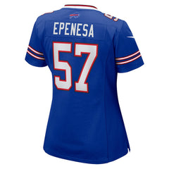 NFL A.J. Epenesa Buffalo Bills Women's Game Jersey - Royal