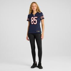 NFL Cole Kmet Chicago Bears Women's Game Jersey - Navy