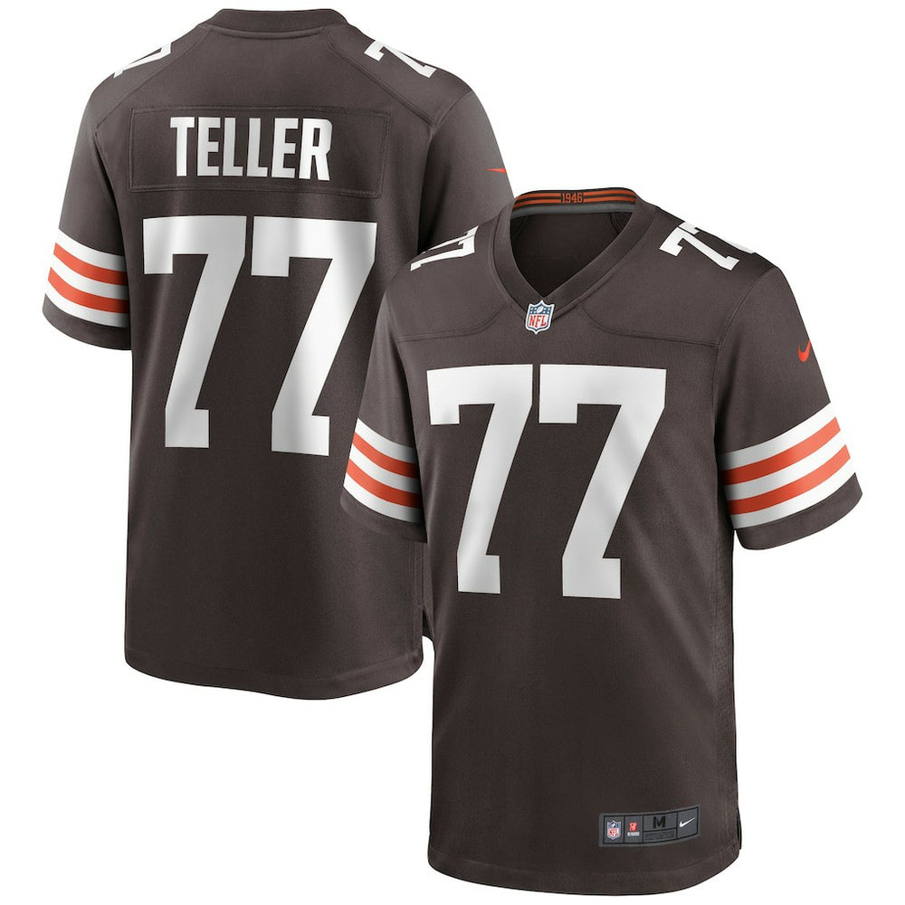 NFL Wyatt Teller Cleveland Browns Game Jersey - Brown