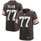 NFL Wyatt Teller Cleveland Browns Game Jersey - Brown