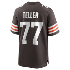 NFL Wyatt Teller Cleveland Browns Game Jersey - Brown