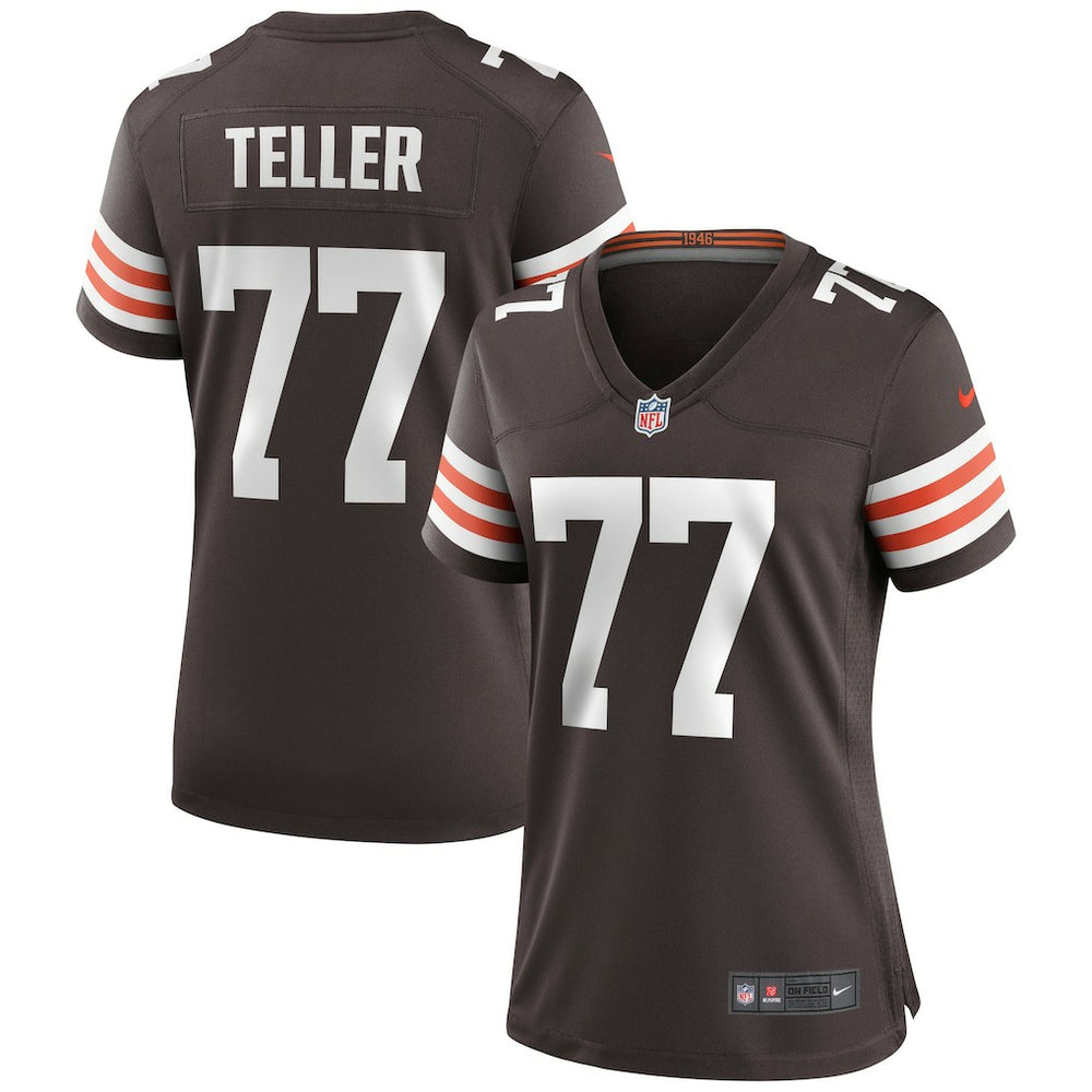 NFL Wyatt Teller Cleveland Browns Women's Game Jersey - Brown