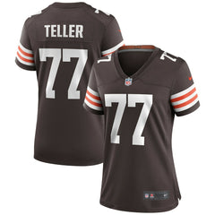 NFL Wyatt Teller Cleveland Browns Women's Game Jersey - Brown