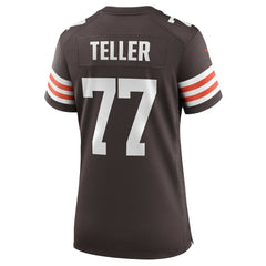 NFL Wyatt Teller Cleveland Browns Women's Game Jersey - Brown