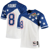 NFL Steve Young NFC 1994 Pro Bowl Authentic Jersey - White/Blue sale
