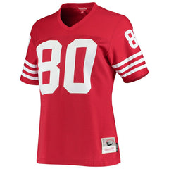 NFL Jerry Rice San Francisco 49ers Women's 1990 Legacy Replica Jersey - Scarlet on sale