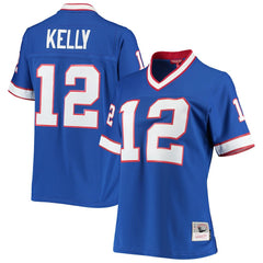 NFL Jim Kelly Buffalo Bills Women's 1990 Legacy Replica Jersey - Royal discount