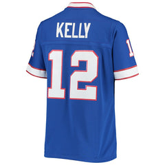 NFL Jim Kelly Buffalo Bills Women's 1990 Legacy Replica Jersey - Royal discount