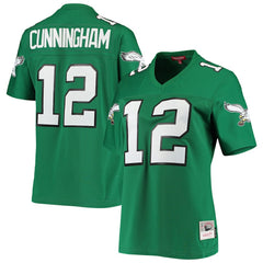 Randall Cunningham Philadelphia Eagles Women's 1990 Legacy Replica Jersey Kelly Green