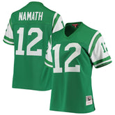 NFL Joe Namath New York Jets Women's 1969 Legacy Replica Jersey - Green sale