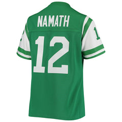 NFL Joe Namath New York Jets Women's 1969 Legacy Replica Jersey - Green sale