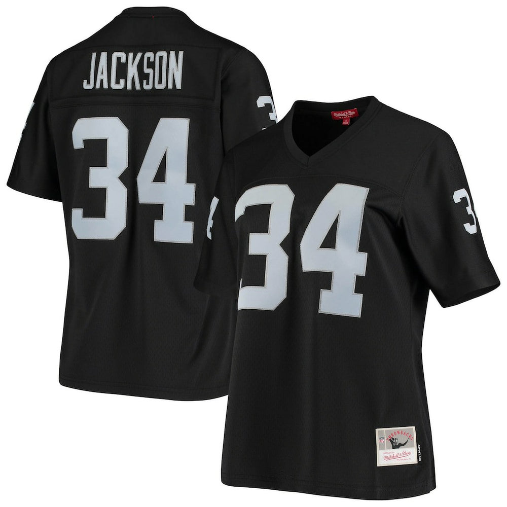NFL Bo Jackson Las Vegas Raiders Women's 1988 Legacy Replica Jersey - Black cheap