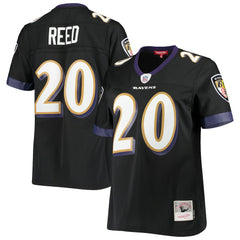 NFL Ed Reed Baltimore Ravens Women's Legacy Replica Team Jersey - Black outlet