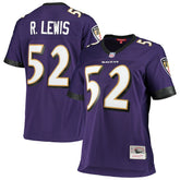 NFL Ray Lewis Baltimore Ravens Women's Legacy Replica Team Jersey - Purple cheap
