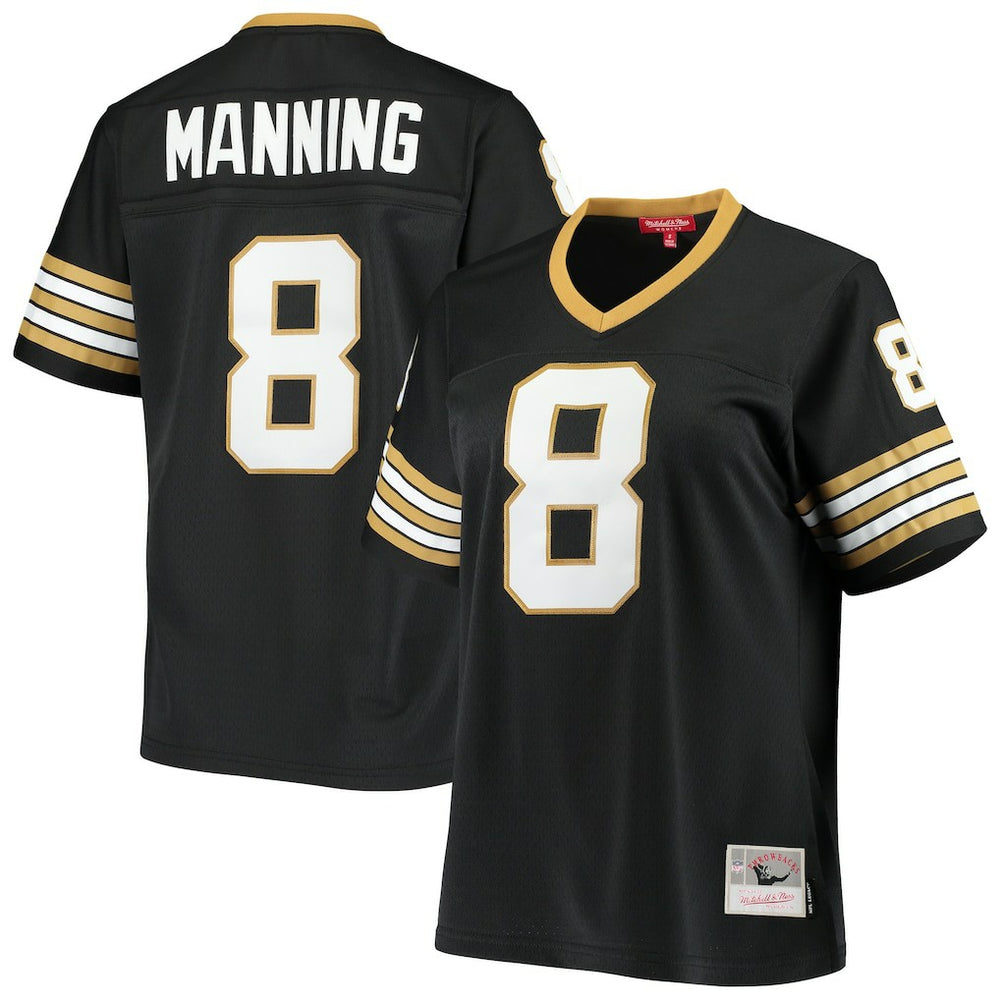 NFL Archie Manning New Orleans Saints Women's 1979 Legacy Replica Jersey - Black cheap
