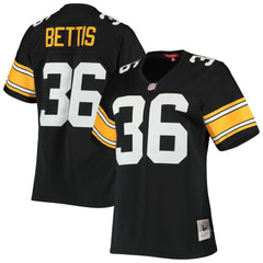 NFL Jerome Bettis Pittsburgh Steelers Women's 1996 Legacy Replica Jersey - Black for sale