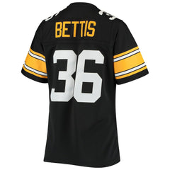 NFL Jerome Bettis Pittsburgh Steelers Women's 1996 Legacy Replica Jersey - Black for sale