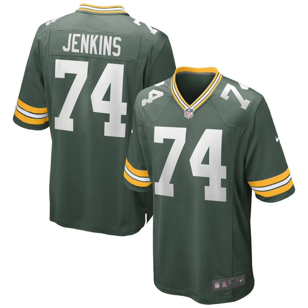 NFL Elgton Jenkins Green Bay Packers Game Jersey - Green