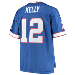 NFL Jim Kelly Buffalo Bills Big & Tall 1990 Retired Player Replica Jersey - Royal cheap
