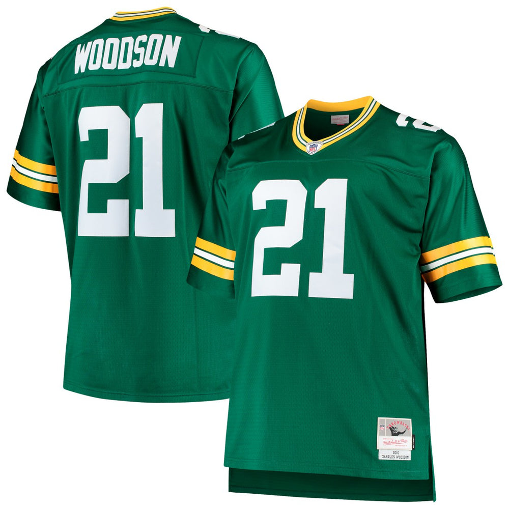 NFL Charles Woodson Green Bay Packers Big & Tall 2010 Retired Player Replica Jersey - Green on sale