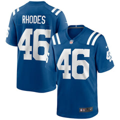 NFL Luke Rhodes Indianapolis Colts Game Jersey - Royal