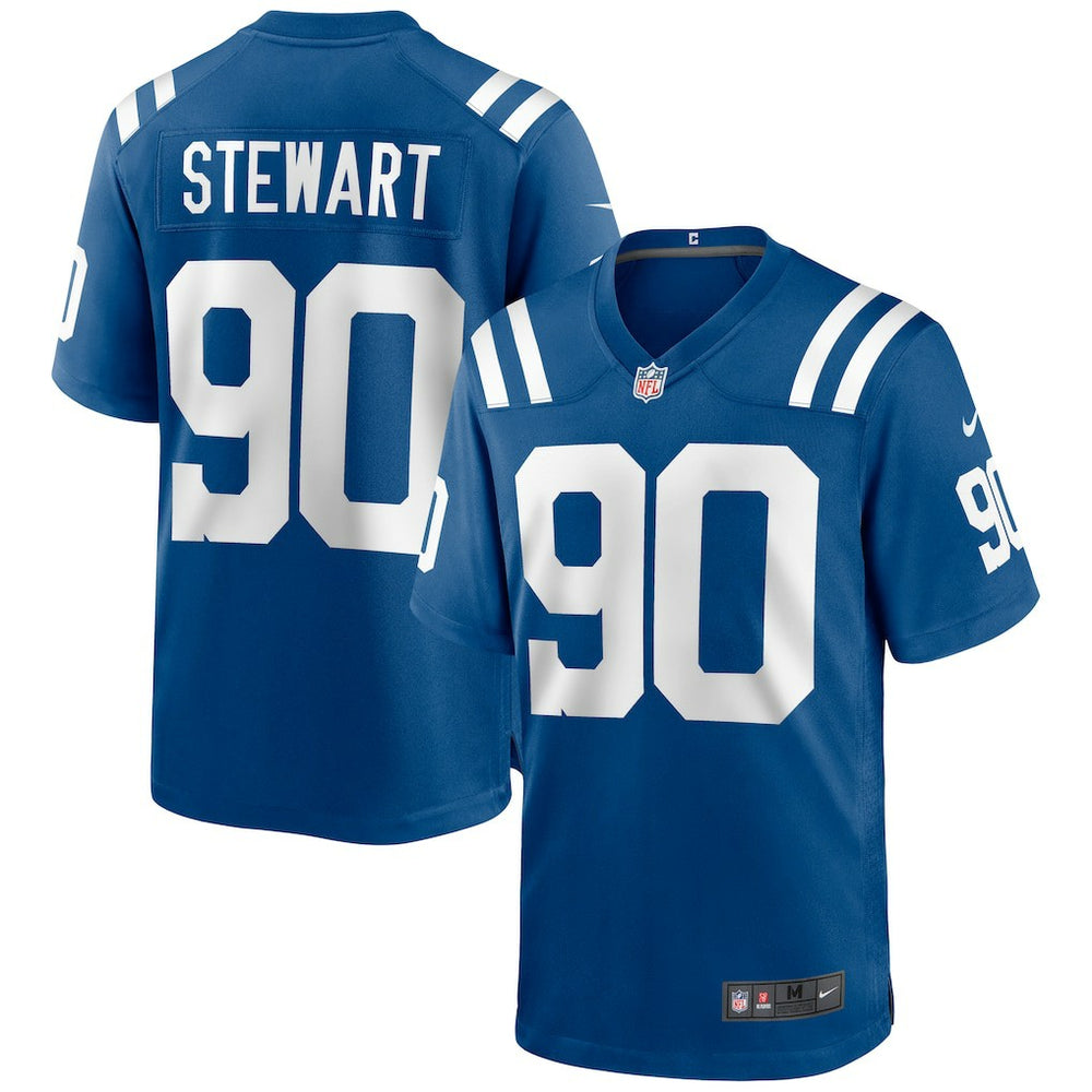 NFL Grover Stewart Indianapolis Colts Game Jersey - Royal