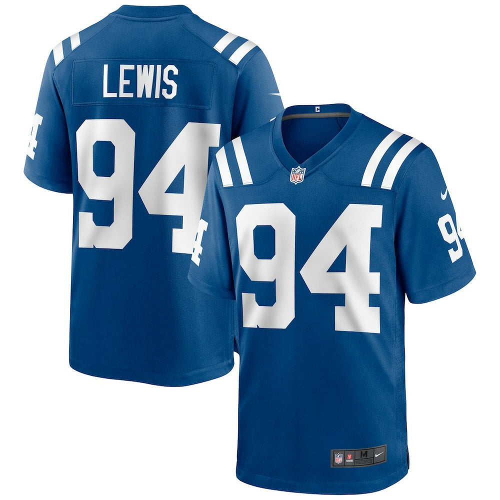 NFL Tyquan Lewis Indianapolis Colts Game Jersey - Royal