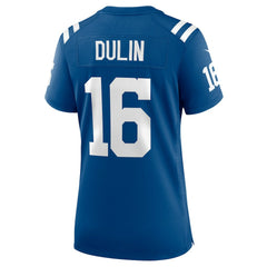 NFL Ashton Dulin Indianapolis Colts Women's Game Jersey - Royal