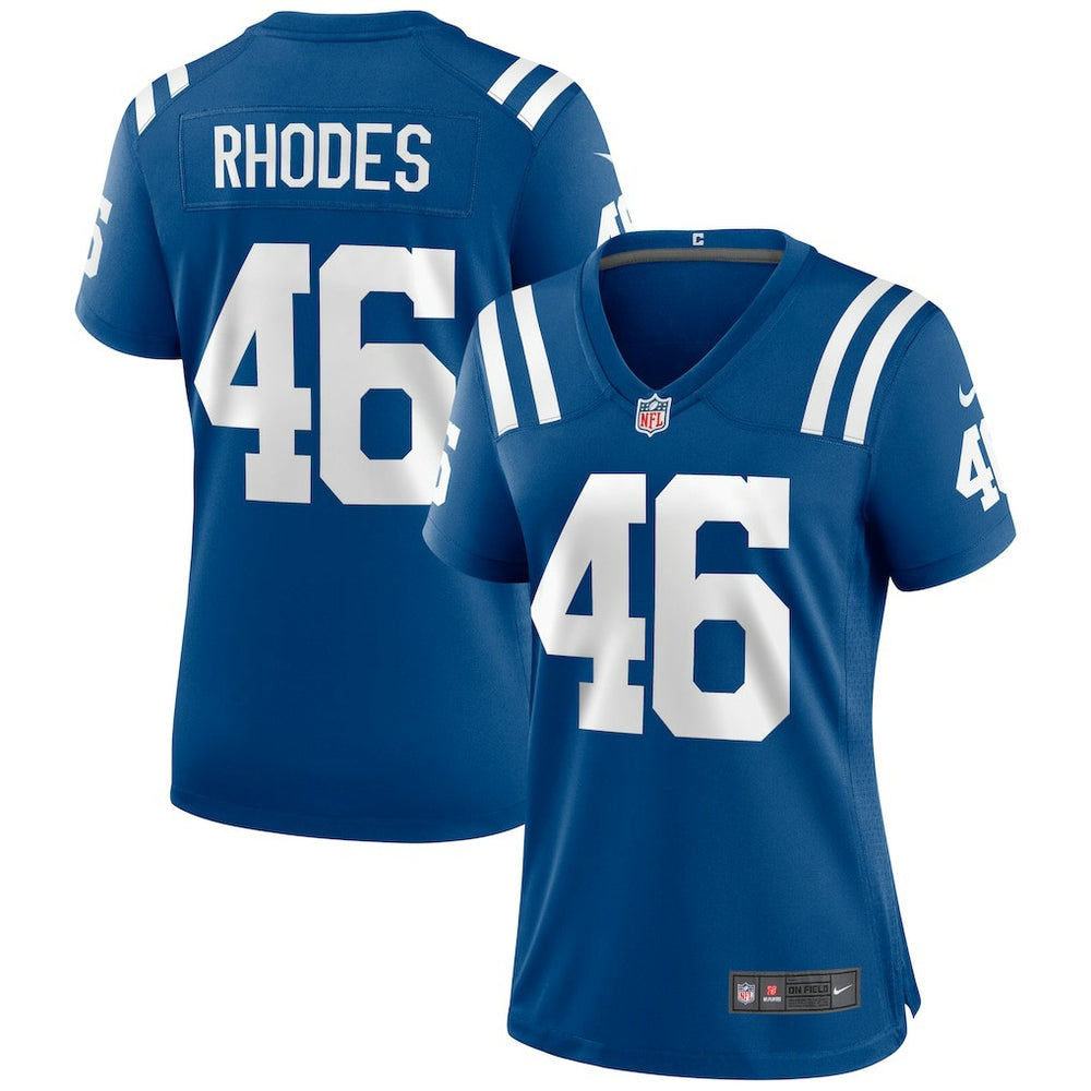 NFL Luke Rhodes Indianapolis Colts Women's Game Jersey - Royal