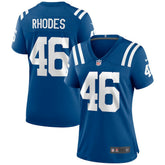 NFL Luke Rhodes Indianapolis Colts Women's Game Jersey - Royal