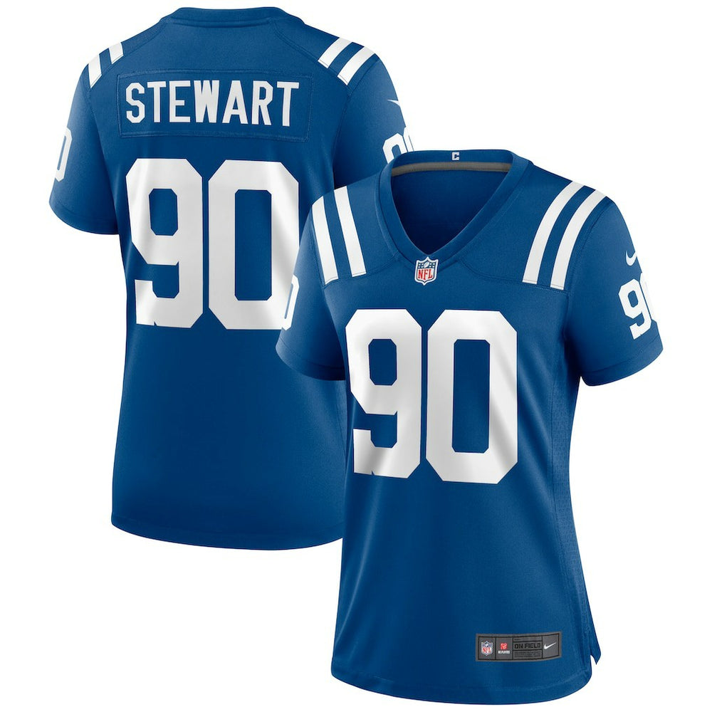 NFL Grover Stewart Indianapolis Colts Women's Game Jersey - Royal