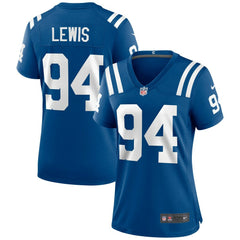 NFL Tyquan Lewis Indianapolis Colts Women's Game Jersey - Royal