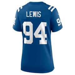 NFL Tyquan Lewis Indianapolis Colts Women's Game Jersey - Royal