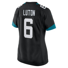 NFL Jake Luton Jacksonville Jaguars Women's Game Jersey - Black