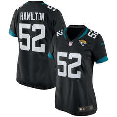 NFL DaVon Hamilton Jacksonville Jaguars Women's Game Jersey - Black
