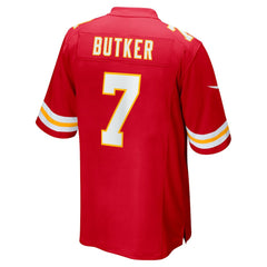 NFL Harrison Butker Kansas City Chiefs Game Jersey - Red