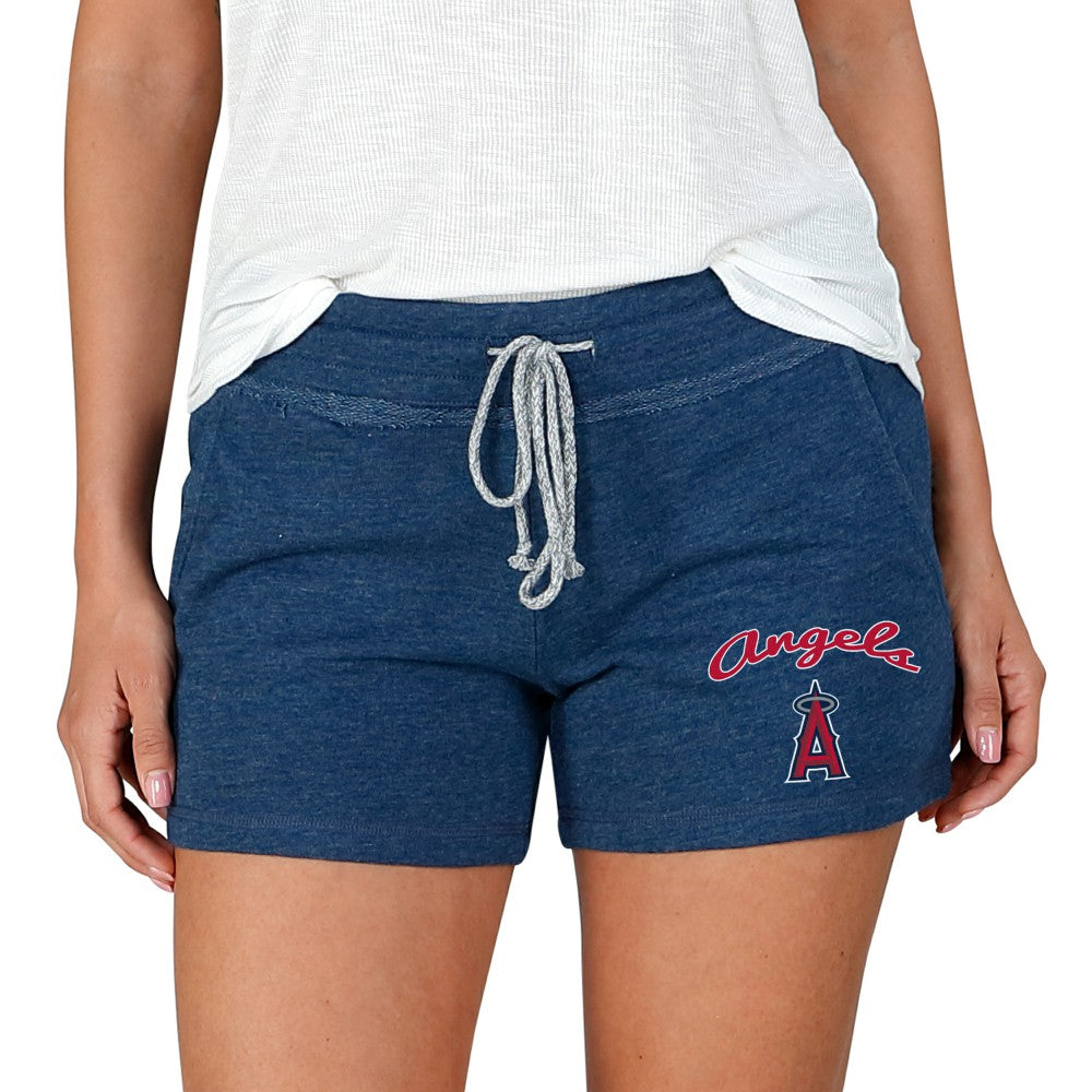 Los Angeles Angels Concepts Sport Women's Mainstream Terry Shorts - Navy Shorts