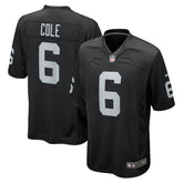 NFL AJ Cole Las Vegas Raiders Game Jersey - Black