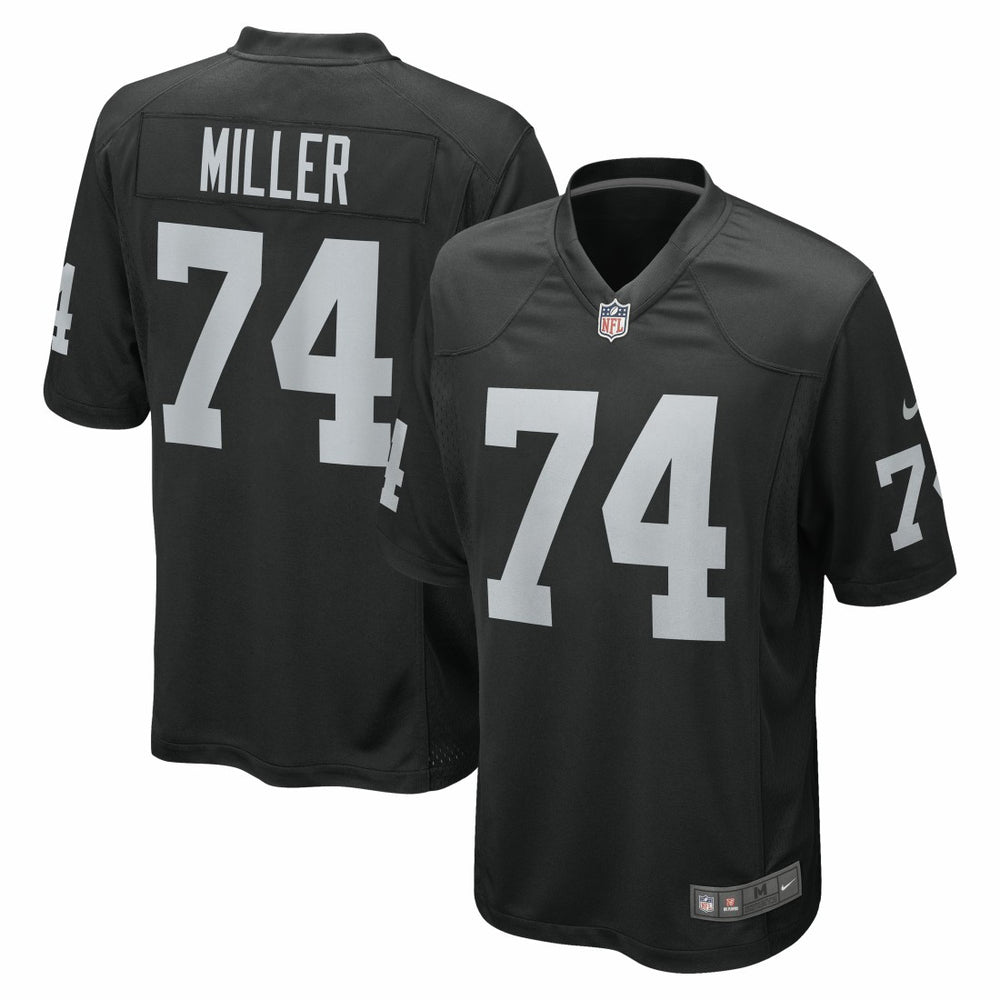 NFL Kolton Miller Las Vegas Raiders Game Jersey - Black