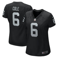 NFL AJ Cole Las Vegas Raiders Women's Game Jersey - Black